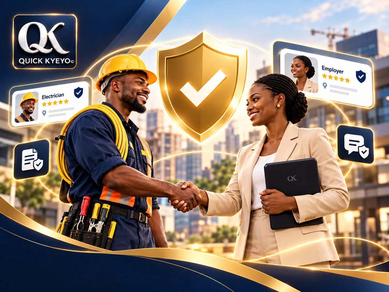Quick Kyeyo trust and verification concept